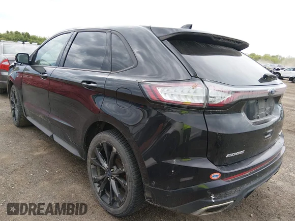 ✅ 2015 Ford Edge Sport • VIN: 2FMTK4AP7FBB35988 • Lot: 45021978. Listed on IAAI with 225,261 mi. Free auction sales archive from the USA and detailed vehicle history report at DreamBid. Image 3.