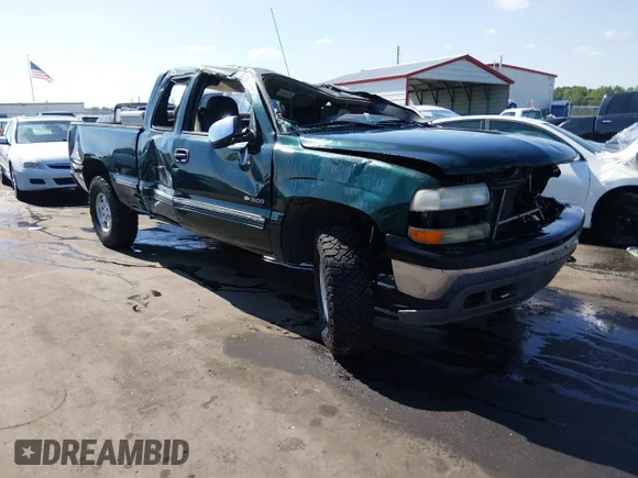 ✅ 2001 Chevrolet Silverado 1500 LS • VIN: 2GCEK19V411370717 • Lot: 45155665. Listed on IAAI with 151,728 mi. Free auction sales archive from the USA and detailed vehicle history report at DreamBid. Image 1.