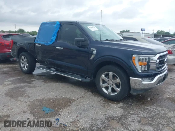 ✅ 2022 Ford F-150 XL • VIN: 1FTEW1C8XNFA67589 • Lot: 42104758. Listed on IAAI with 46,180 mi. Free auction sales archive from the USA and detailed vehicle history report at DreamBid. Image 1.