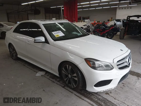 ✅ 2014 Mercedes-Benz E 350 Sport • VIN: WDDHF5KB0EA902202 • Lot: 45160891. Listed on IAAI with 143,673 mi. Free auction sales archive from the USA and detailed vehicle history report at DreamBid. Image 1.