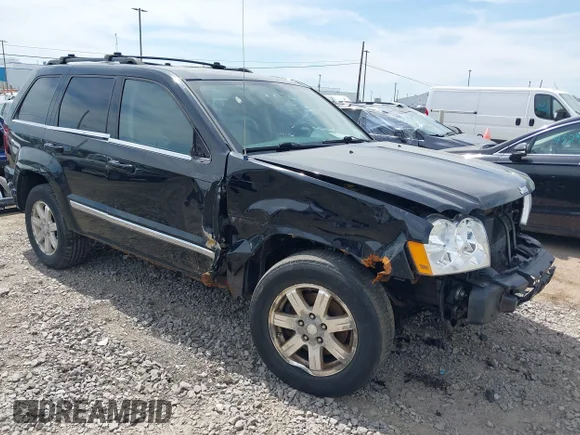 ✅ 2008 Jeep Grand Cherokee Limited • VIN: 1J8HR58238C189662 • Лот: 45302547. Опубликован ранее на IAAI с пробегом 152 856 миль. Бесплатный доступ к архиву аукционных продаж из США и подробный отчёт об истории автомобиля на DreamBid. Изображение 1.