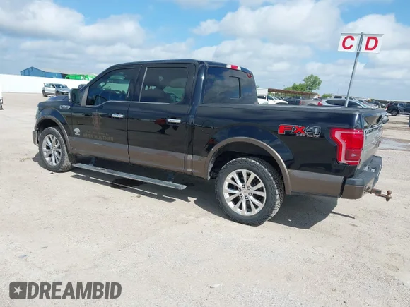 ✅ 2016 Ford F-150 King Ranch • VIN: 1FTEW1EG6GFB01003 • Lot: 45318481. Wystawiony na IAAI z przebiegiem 151 014 mil. Bezpłatny archiwum sprzedaży aukcyjnych z USA i szczegółowy raport historii pojazdu na DreamBid. Zdjęcie 3.