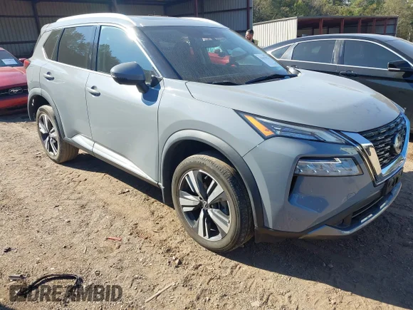 ✅ 2022 Nissan Rogue SL • VIN: 5N1BT3CA7NC708690 • Lot: 43637076. Wystawiony na IAAI z przebiegiem 63 270 mil. Bezpłatny archiwum sprzedaży aukcyjnych z USA i szczegółowy raport historii pojazdu na DreamBid. Zdjęcie 1.