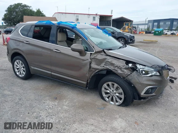 ✅ 2017 Buick Envision Essence • VIN: LRBFXBSA6HD042005 • Lot: 45263737. Wystawiony na IAAI z przebiegiem 47 534 mil. Bezpłatny archiwum sprzedaży aukcyjnych z USA i szczegółowy raport historii pojazdu na DreamBid. Zdjęcie 1.
