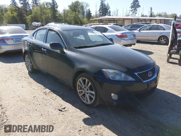 ✅ 2006 Lexus IS 350 • VIN: JTHBE262062000395 • Lot: 45402688. Listed on IAAI with 280,187 mi. Free auction sales archive from the USA and detailed vehicle history report at DreamBid. Image 1.