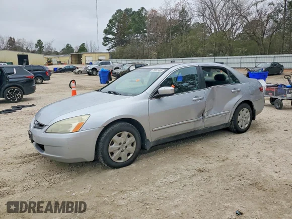 ✅ 2003 Honda Accord LX • VIN: 1HGCM56433A108671 • Lot: 79351405. Wystawiony na Copart z przebiegiem 186 598 mil. Bezpłatny archiwum sprzedaży aukcyjnych z USA i szczegółowy raport historii pojazdu na DreamBid. Zdjęcie 1.