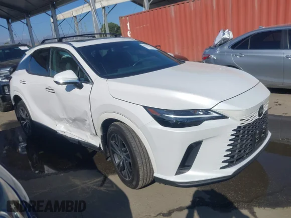 ✅ 2023 Lexus RX 350 • VIN: 2T2BAMBA9PC015529 • Lot: 43312248. Wystawiony na IAAI z przebiegiem 10 534 mil. Bezpłatny archiwum sprzedaży aukcyjnych z USA i szczegółowy raport historii pojazdu na DreamBid. Zdjęcie 1.