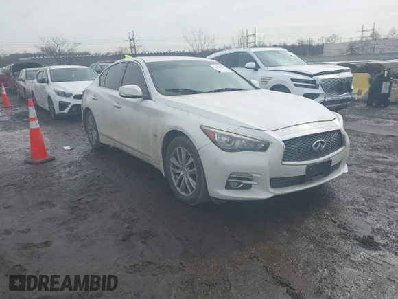 ✅ 2016 Infiniti Q50 Premium • VIN: JN1CV7AR1GM250373 • Лот: 44488153. Опубликован ранее на IAAI с пробегом 144 450 миль. Бесплатный доступ к архиву аукционных продаж из США и подробный отчёт об истории автомобиля на DreamBid. Изображение 1.