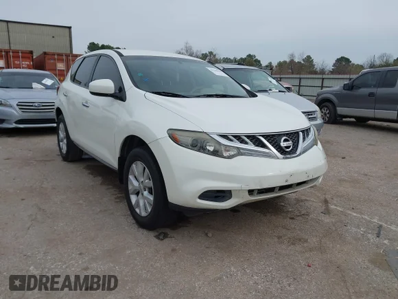 ✅ 2012 Nissan Murano SV • VIN: JN8AZ1MU6CW115317 • Lot: 44269628. Wystawiony na IAAI z przebiegiem 170 916 mil. Bezpłatny archiwum sprzedaży aukcyjnych z USA i szczegółowy raport historii pojazdu na DreamBid. Zdjęcie 1.