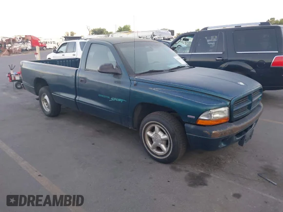 ✅ 1998 Dodge Dakota • VIN: 1B7FL26PXWS563801 • Lot: 42764393. Listed on IAAI with Not provided. Free auction sales archive from the USA and detailed vehicle history report at DreamBid. Image 1.