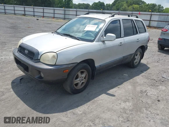✅ 2003 Hyundai Santa Fe GLS • VIN: KM8SC73D83U438653 • Lot: 42775537. Listed on IAAI with 159,135 mi. Free auction sales archive from the USA and detailed vehicle history report at DreamBid. Image 2.