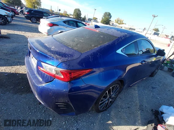 ✅ 2016 Lexus RC 350 F Sport • VIN: JTHSE5BC5G5006922 • Лот: 43534770. Опубліковано раніше на IAAI з пробігом 110 296 миль. Безкоштовний доступ до архіву аукціонних продажів зі США та докладний звіт про історію автомобіля на DreamBid. Зображення 4.