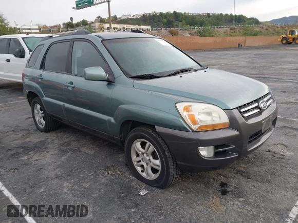 ✅ 2006 Kia Sportage LX • VIN: KNDJF723367147674 • Lot: 44068125. Listed on IAAI with 141,294 mi. Free auction sales archive from the USA and detailed vehicle history report at DreamBid. Image 1.
