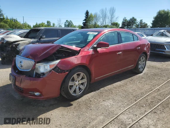 ✅ 2010 Buick LaCrosse CXL • VIN: 1G4GL5GG7AF279124 • Лот: 64614825. Опубліковано раніше на Copart з пробігом 216 100 миль. Безкоштовний доступ до архіву аукціонних продажів зі США та докладний звіт про історію автомобіля на DreamBid. Зображення 1.