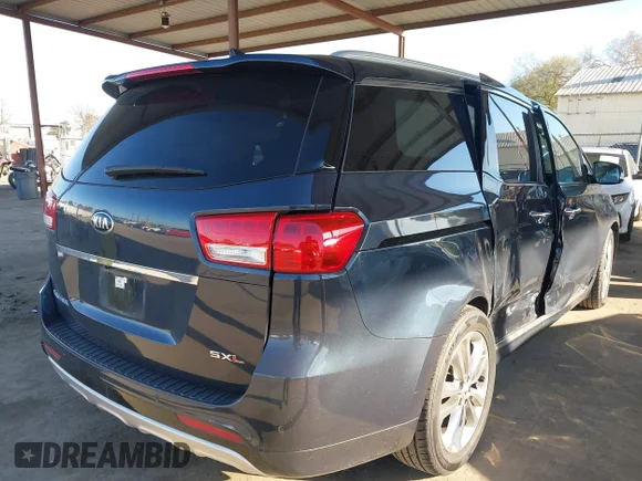 ✅ 2016 Kia Sedona SX-L • VIN: KNDME5C12G6117297 • Lot: 44468475. Wystawiony na IAAI z przebiegiem 76 132 mil. Bezpłatny archiwum sprzedaży aukcyjnych z USA i szczegółowy raport historii pojazdu na DreamBid. Zdjęcie 4.