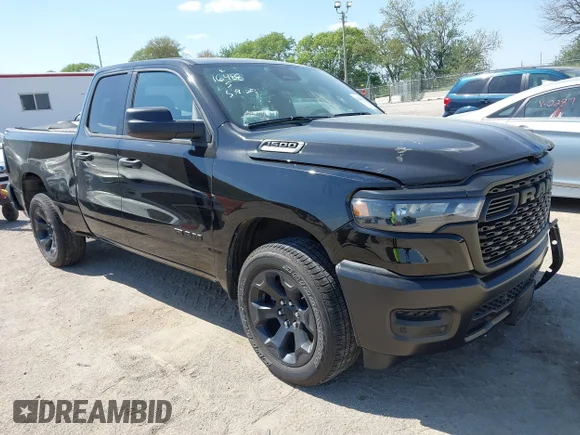 ✅ 2025 Ram 1500 Tradesman • VIN: 1C6RRFCG4SN558262 • Lot: 42269389. Wystawiony na IAAI z przebiegiem 5 288 mil. Bezpłatny archiwum sprzedaży aukcyjnych z USA i szczegółowy raport historii pojazdu na DreamBid. Zdjęcie 1.