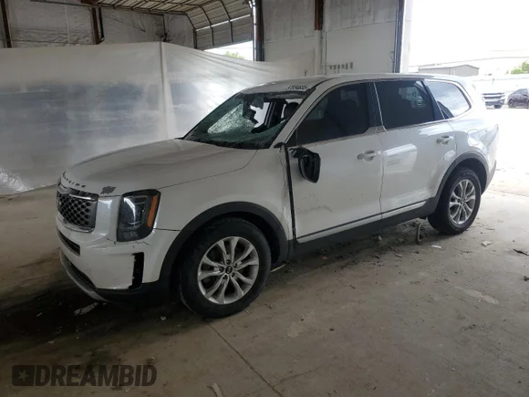 ✅ 2021 Kia Telluride LX • VIN: 5XYP24HCXMG112092 • Лот: 57834835. Опубліковано раніше на Copart з пробігом 160 787 миль. Безкоштовний доступ до архіву аукціонних продажів зі США та докладний звіт про історію автомобіля на DreamBid. Зображення 1.