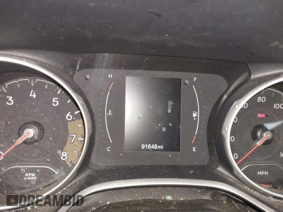 ✅ 2017 Jeep Compass Sport • VIN: 3C4NJDABXHT698657 • Lot: 42800619. Listed on IAAI with 91,648 mi. Free auction sales archive from the USA and detailed vehicle history report at DreamBid. Image 7.