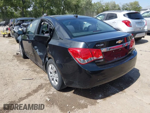 ✅ 2014 Chevrolet Cruze LS • VIN: 1G1PB5SG1E7314814 • Lot: 45314724. Listed on IAAI with 181,966 mi. Free auction sales archive from the USA and detailed vehicle history report at DreamBid. Image 3.