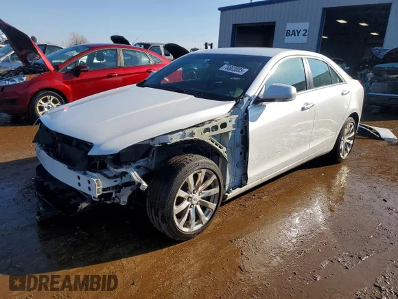 ✅ 2017 Cadillac ATS Luxury AWD • VIN: 1G6AH5RX5H0189396 • Lot: 76803005. Wystawiony na Copart z przebiegiem 77 451 mil. Bezpłatny archiwum sprzedaży aukcyjnych z USA i szczegółowy raport historii pojazdu na DreamBid. Zdjęcie 1.
