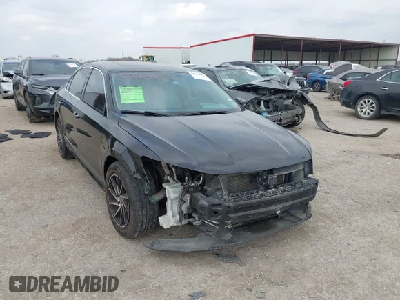 ✅ 2016 Volkswagen Passat SE • VIN: 1VWBS7A36GC047270 • Lot: 44526090. Listed on IAAI with 137,795 mi. Free auction sales archive from the USA and detailed vehicle history report at DreamBid. Image 1.