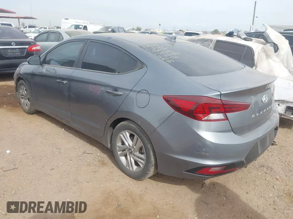 ✅ 2019 Hyundai Elantra SEL • VIN: KMHD84LF1KU745493 • Lot: 44346144. Wystawiony na IAAI z przebiegiem 55 588 mil. Bezpłatny archiwum sprzedaży aukcyjnych z USA i szczegółowy raport historii pojazdu na DreamBid. Zdjęcie 3.