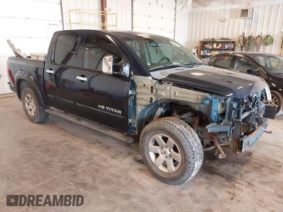 ✅ 2006 Nissan Titan LE • VIN: 1N6BA07B56N560246 • Lot: 45128185. Listed on IAAI with 182,937 mi. Free auction sales archive from the USA and detailed vehicle history report at DreamBid. Image 1.