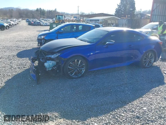 ✅ 2022 Lexus RC 350 F Sport • VIN: JTHGZ5BC5N5024960 • Лот: 44189775. Опубліковано раніше на IAAI з пробігом 38 803 миль. Безкоштовний доступ до архіву аукціонних продажів зі США та докладний звіт про історію автомобіля на DreamBid. Зображення 2.