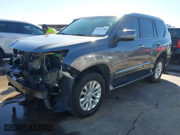 ✅ 2019 Lexus GX 460 Premium • VIN: JTJBM7FX8K5215963 • Lot: 44133396. Listed on IAAI with 119,076 mi. Free auction sales archive from the USA and detailed vehicle history report at DreamBid. Image 2.