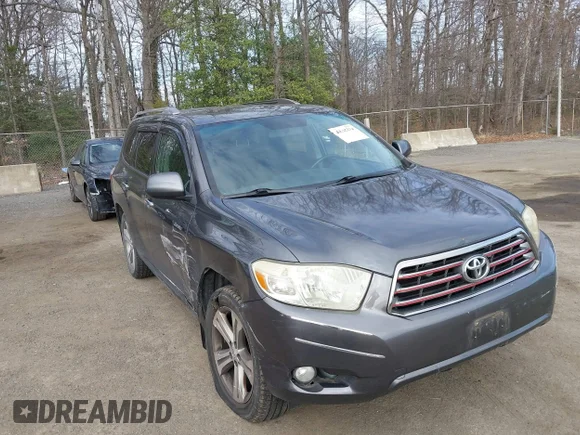 ✅ 2009 Toyota Highlander Sport • VIN: JTEES43A792149658 • Lot: 44703214. Listed on IAAI with 166,008 mi. Free auction sales archive from the USA and detailed vehicle history report at DreamBid. Image 1.
