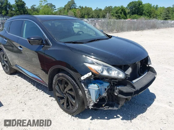 ✅ 2017 Nissan Murano SV • VIN: 5N1AZ2MH4HN176047 • Лот: 44918345. Опубликован ранее на IAAI с пробегом 169 656 миль. Бесплатный доступ к архиву аукционных продаж из США и подробный отчёт об истории автомобиля на DreamBid. Изображение 1.