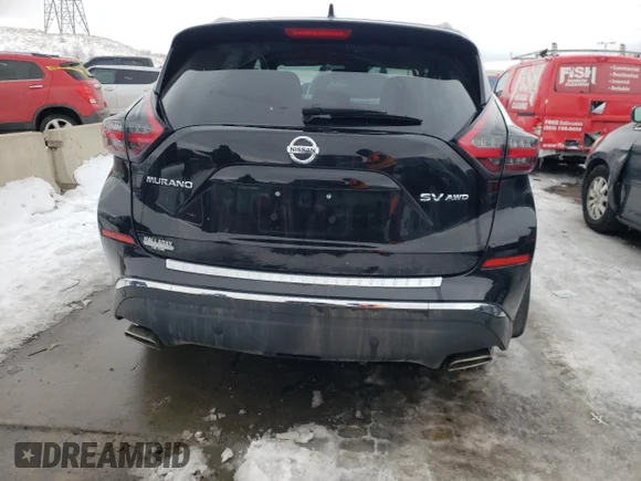 ✅ 2021 Nissan Murano SV • VIN: 5N1AZ2BS5MC111583 • Лот: 72264112. Опубликован ранее на Copart с пробегом 19 494 миль. Бесплатный доступ к архиву аукционных продаж из США и подробный отчёт об истории автомобиля на DreamBid. Изображение 6.