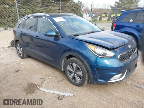 ✅ 2018 Kia Niro FE • VIN: KNDCB3LC8J5212115 • Лот: 43591660. Опубликован ранее на IAAI с пробегом 168 062 миль. Бесплатный доступ к архиву аукционных продаж из США и подробный отчёт об истории автомобиля на DreamBid. Изображение 1.