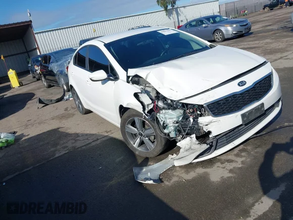 ✅ 2018 Kia Forte S • VIN: 3KPFL4A71JE246794 • Lot: 44093561. Listed on IAAI with 80,237 mi. Free auction sales archive from the USA and detailed vehicle history report at DreamBid. Image 1.