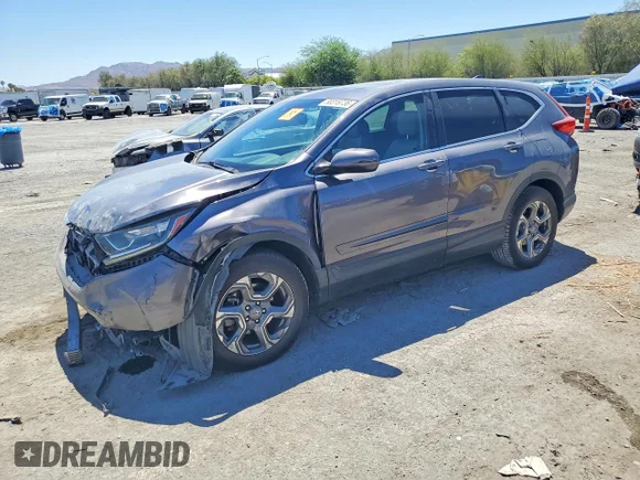✅ 2017 Honda CR-V EX-L • VIN: 7FARW1H81HE015453 • Lot: 58318736. Listed on Copart with 111,605 mi. Free auction sales archive from the USA and detailed vehicle history report at DreamBid. Image 1.