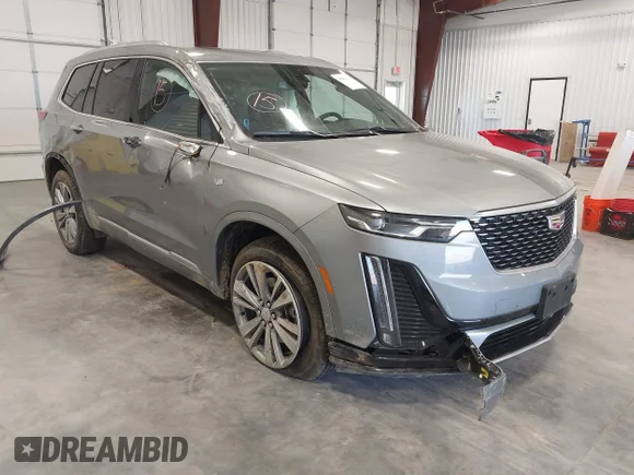 ✅ 2025 Cadillac XT6 AWD Premium Luxury • VIN: 1GYKPDRS0SZ119997 • Lot: 42010301. Wystawiony na IAAI z przebiegiem 8 558 mil. Bezpłatny archiwum sprzedaży aukcyjnych z USA i szczegółowy raport historii pojazdu na DreamBid. Zdjęcie 1.