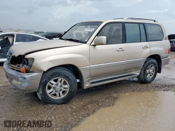 ✅ 2001 Lexus LX 470 • VIN: JTJHT00W713509224 • Lot: 60928805. Wystawiony na Copart z przebiegiem 242 185 mil. Bezpłatny archiwum sprzedaży aukcyjnych z USA i szczegółowy raport historii pojazdu na DreamBid. Zdjęcie 1.