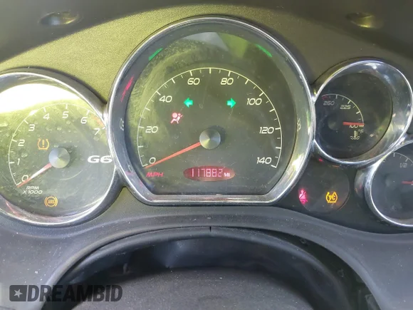 ✅ 2008 Pontiac G6 GT • VIN: 1G2ZH361X84302597 • Лот: 41390777. Опубликован ранее на IAAI с пробегом 117 882 миль. Бесплатный доступ к архиву аукционных продаж из США и подробный отчёт об истории автомобиля на DreamBid. Изображение 7.