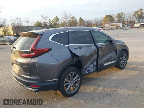 ✅ 2020 Honda CR-V Touring • VIN: 2HKRW2H9XLH640339 • Lot: 44137624. Wystawiony na IAAI z przebiegiem 92 463 mil. Bezpłatny archiwum sprzedaży aukcyjnych z USA i szczegółowy raport historii pojazdu na DreamBid. Zdjęcie 4.