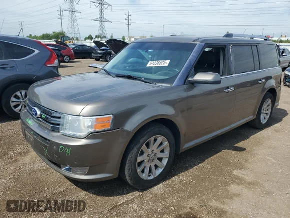 ✅ 2012 Ford Flex SEL • VIN: 2FMGK5CC3CBD17278 • Lot: 64236525. Listed on Copart with 163,601 mi. Free auction sales archive from the USA and detailed vehicle history report at DreamBid. Image 1.
