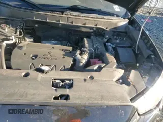 2018 Mitsubishi Outlander ES with VIN JA4AP3AU6JU023452, listed as a Copart auction lot 87226785 with 107,134 mi miles and Salvage title. Bid and sale history available at DreamBid. Image 13.