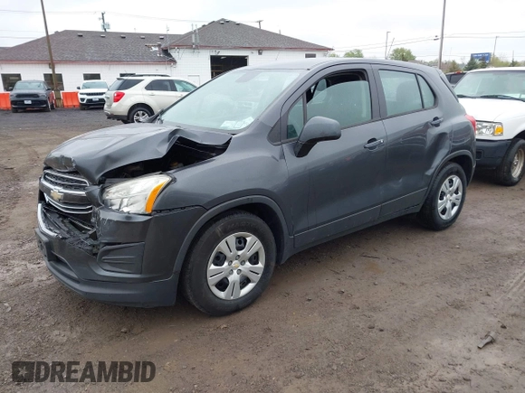✅ 2016 Chevrolet Trax LS • VIN: 3GNCJKSB5GL254828 • Lot: 45119292. Wystawiony na IAAI z przebiegiem 122 918 mil. Bezpłatny archiwum sprzedaży aukcyjnych z USA i szczegółowy raport historii pojazdu na DreamBid. Zdjęcie 2.