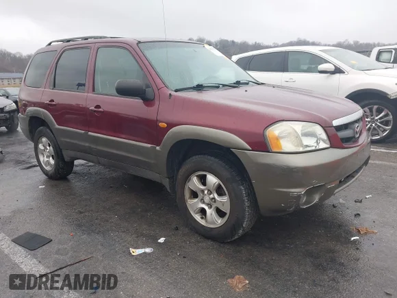 ✅ 2003 Mazda Tribute ES • VIN: 4F2CZ96193KM41898 • Lot: 44074365. Wystawiony na IAAI z przebiegiem 164 065 mil. Bezpłatny archiwum sprzedaży aukcyjnych z USA i szczegółowy raport historii pojazdu na DreamBid. Zdjęcie 1.