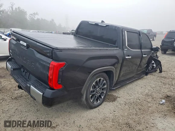 ✅ 2023 Toyota Tundra Limited • VIN: 5TFJA5DB7PX065553 • Lot: 74869365. Wystawiony na Copart z przebiegiem 46 107 mil. Bezpłatny archiwum sprzedaży aukcyjnych z USA i szczegółowy raport historii pojazdu na DreamBid. Zdjęcie 3.