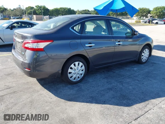 ✅ 2013 Nissan Sentra SV • VIN: 3N1AB7APXDL564706 • Lot: 44085766. Listed on IAAI with 153,959 mi. Free auction sales archive from the USA and detailed vehicle history report at DreamBid. Image 4.