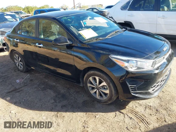 ✅ 2023 Kia Rio LX • VIN: 3KPA24AD0PE584604 • Lot: 44024380. Wystawiony na IAAI z przebiegiem 51 298 mil. Bezpłatny archiwum sprzedaży aukcyjnych z USA i szczegółowy raport historii pojazdu na DreamBid. Zdjęcie 1.