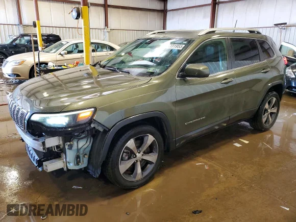 ✅ 2019 Jeep Cherokee Limited • VIN: 1C4PJLDB9KD183922 • Lot: 75301955. Wystawiony na Copart z przebiegiem 88 411 mil. Bezpłatny archiwum sprzedaży aukcyjnych z USA i szczegółowy raport historii pojazdu na DreamBid. Zdjęcie 1.