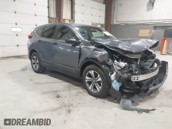 ✅ 2019 Honda CR-V LX • VIN: 2HKRW6H34KH203972 • Lot: 44917005. Listed on IAAI with 101,325 mi. Free auction sales archive from the USA and detailed vehicle history report at DreamBid. Image 1.