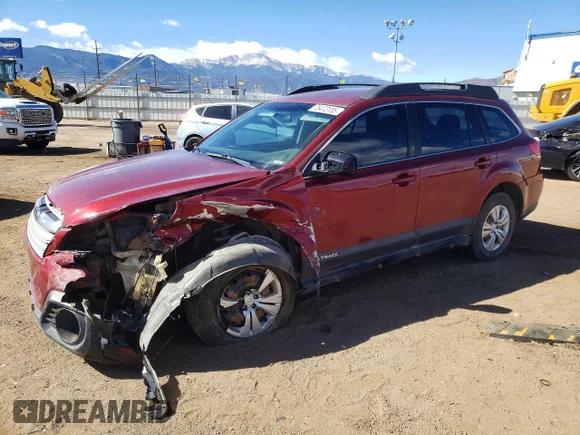 ✅ 2013 Subaru Outback 2.5i • VIN: 4S4BRCAC1D3322915 • Lot: 78473155. Listed on Copart with 247,012 mi. Free auction sales archive from the USA and detailed vehicle history report at DreamBid. Image 1.