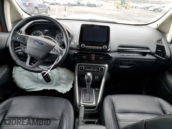 ✅ 2020 Ford EcoSport Titanium • VIN: MAJ6S3KLXLC387193 • Lot: 40639483. Wystawiony na Copart z przebiegiem 31 228 mil. Bezpłatny archiwum sprzedaży aukcyjnych z USA i szczegółowy raport historii pojazdu na DreamBid. Zdjęcie 8.